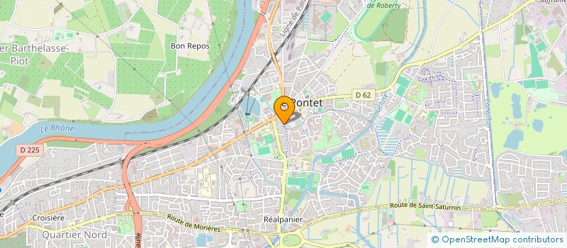 localisation de l'entreprise SVL  LE PONTET