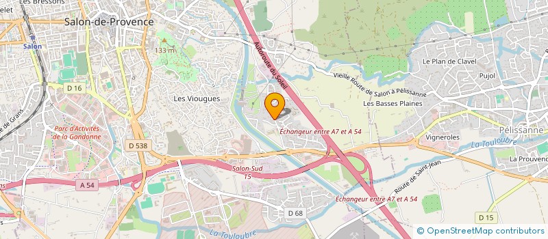localisation de l'entreprise SVL EXPERTISES à SALON-DE-PROVENCE