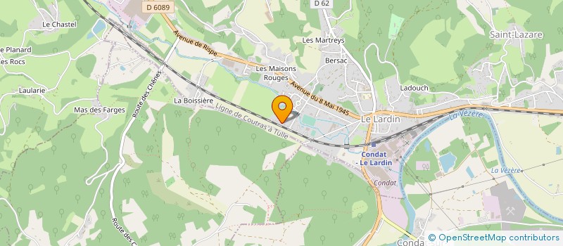 localisation de l'entreprise SVL PILOTE à LE LARDIN-SAINT-LAZARE