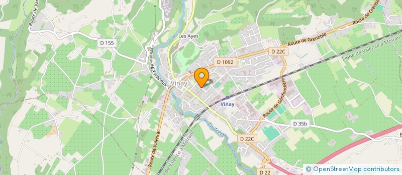 localisation de l'entreprise SVL SOCIETE VINOISE DE LOCATION  VINAY