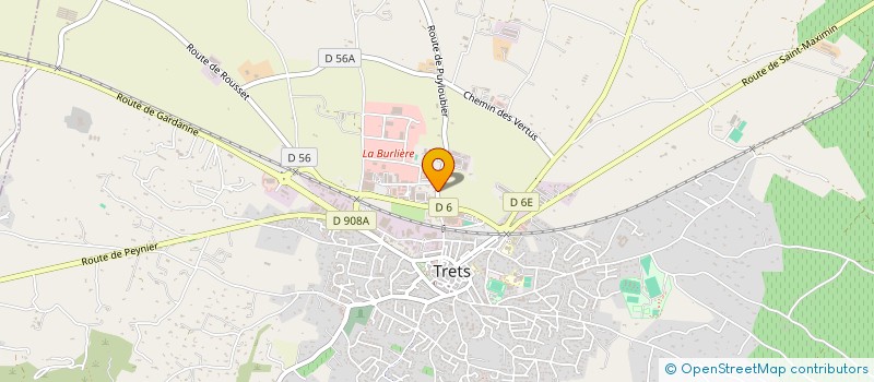 localisation de l'entreprise SVLA à TRETS