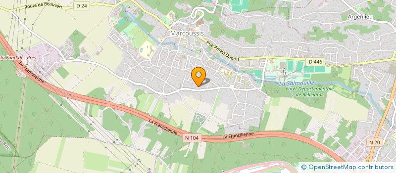 localisation de l'entreprise SVLC HOLDING  MARCOUSSIS