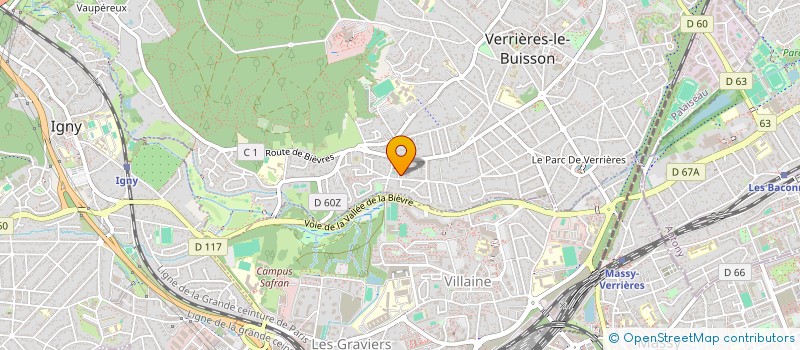 localisation de l'entreprise SVLP à VERRIERES-LE-BUISSON