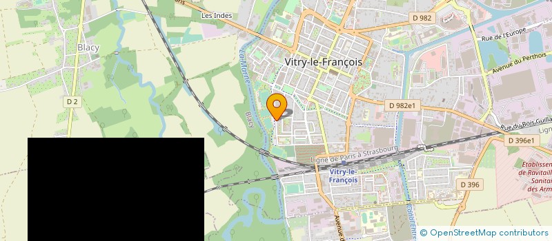 localisation de l'entreprise SVM à VITRY-LE-FRANCOIS