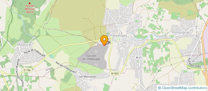 localisation de l'entreprise SVM  CHATEAUGAY