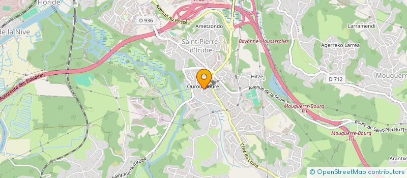 localisation de l'entreprise SVM  SAINT-PIERRE-D'IRUBE