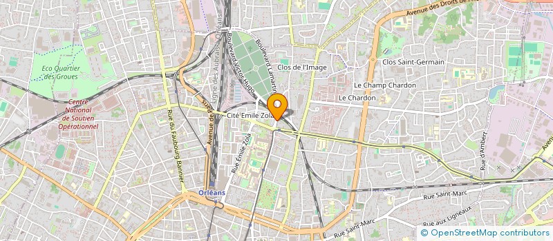 localisation de l'entreprise SVM à ORLEANS