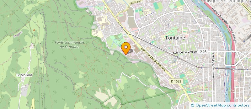 localisation de l'entreprise SVM  FONTAINE