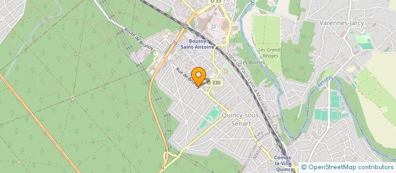 localisation de l'entreprise SVM BAT à SAVIGNY-LE-TEMPLE
