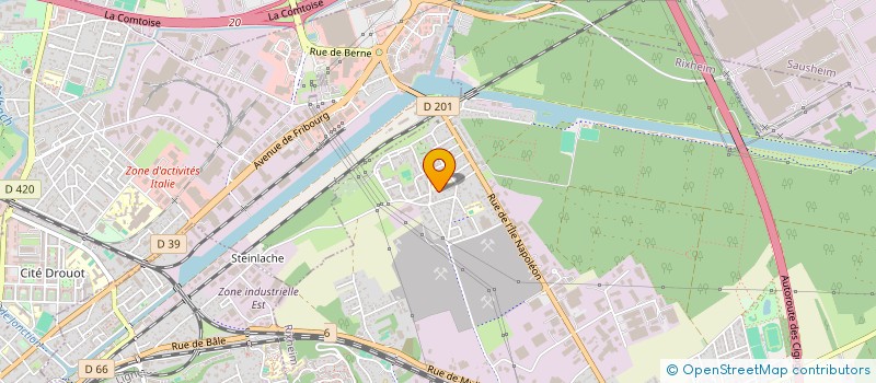 localisation de l'entreprise SVM DEB à RIXHEIM