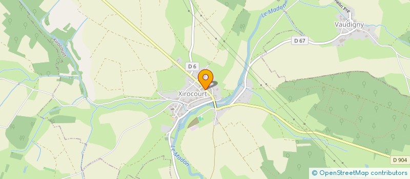 localisation de l'entreprise SVM INCENDIE à XIROCOURT