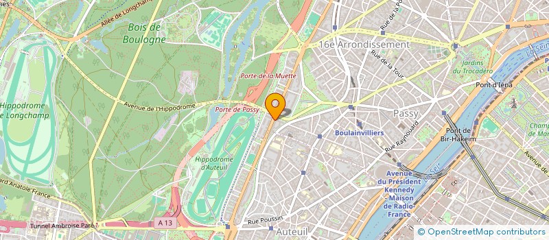 localisation de l'entreprise SVM INTERNATIONAL  PARIS