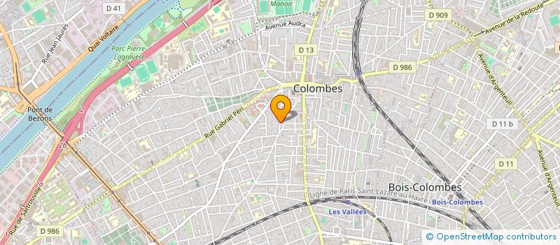 localisation de l'entreprise SVM INVEST à COLOMBES