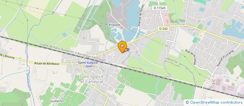 localisation de l'entreprise SVM SOCIETE DES VINS MOUSSEUX à SAINT-LOUBES
