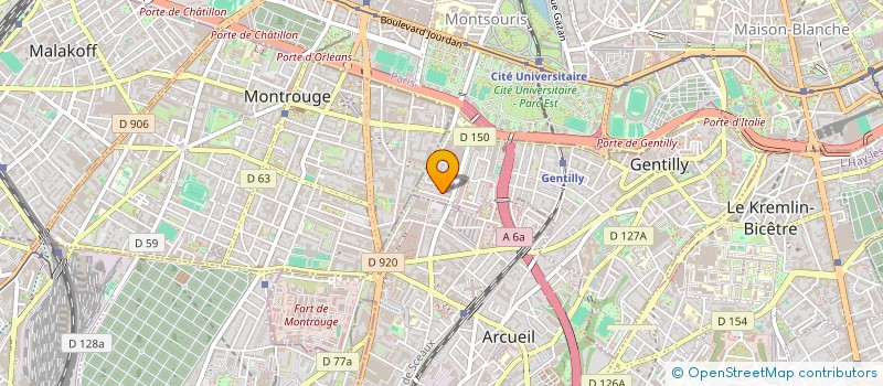 localisation de l'entreprise SVM SUPERMARCHE à GENTILLY