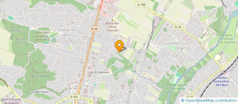 localisation de l'entreprise SVMA INVEST à LONGPONT-SUR-ORGE
