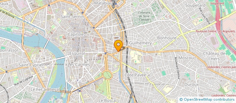 localisation de l'entreprise SVMF CREATIONS à TOULOUSE