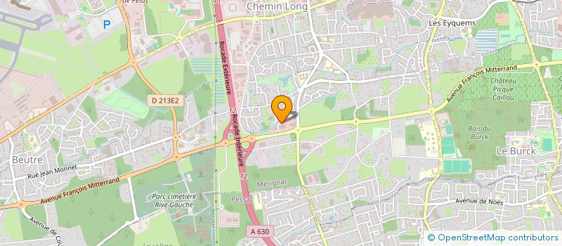 localisation de l'entreprise SVMG  MERIGNAC