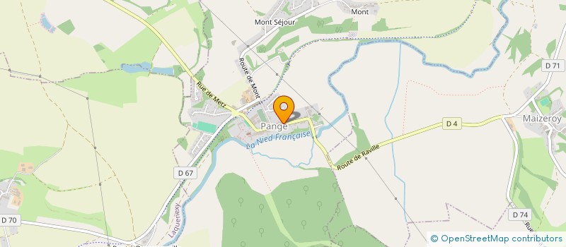 localisation de l'entreprise SVMK  PANGE