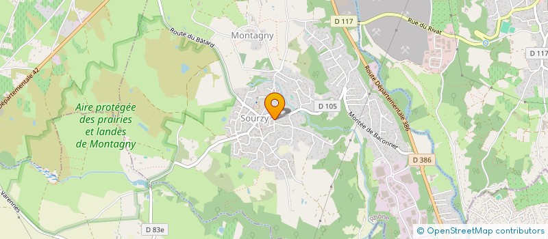 localisation de l'entreprise SVMO à MONTAGNY