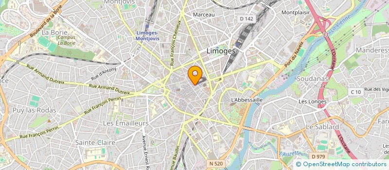 localisation de l'entreprise SVN à LIMOGES
