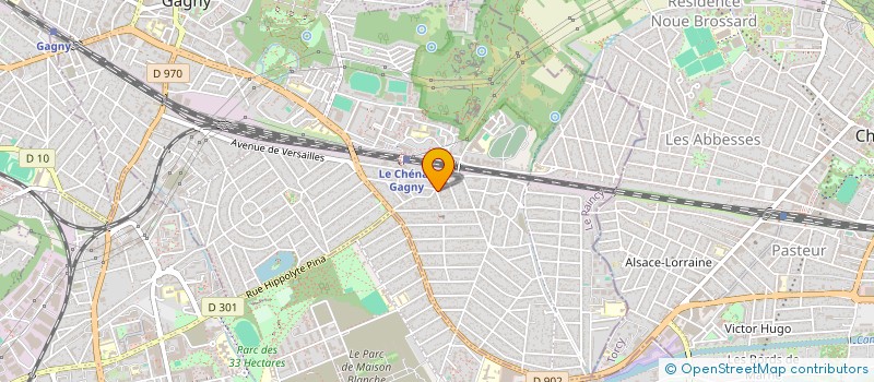localisation de l'entreprise SVN BATI à GAGNY