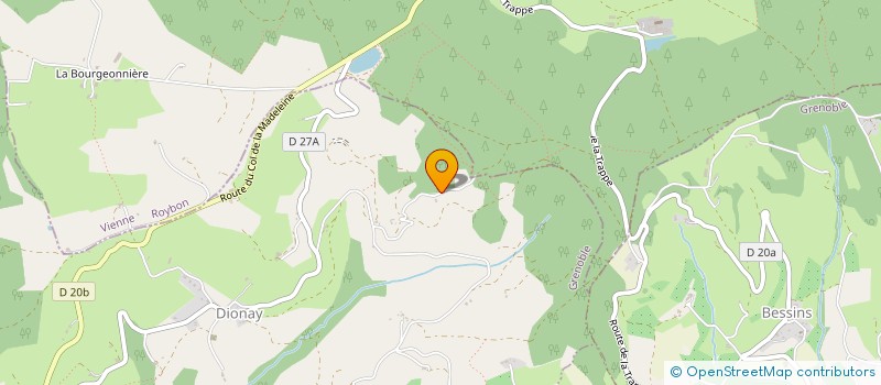 localisation de l'entreprise SVNJ  CHATTE