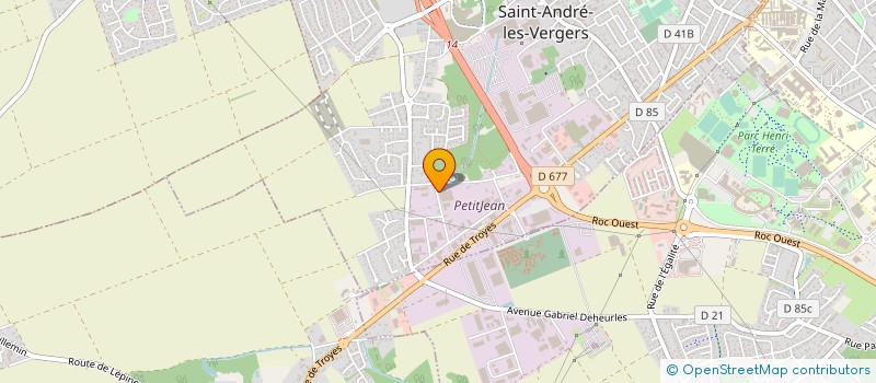 localisation de l'entreprise SVO à SAINT-ANDRE-LES-VERGERS