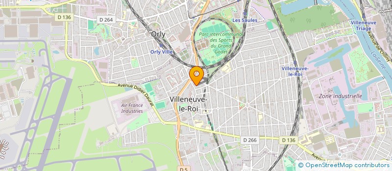 localisation de l'entreprise SVO RENOVATION à VILLENEUVE-LE-ROI