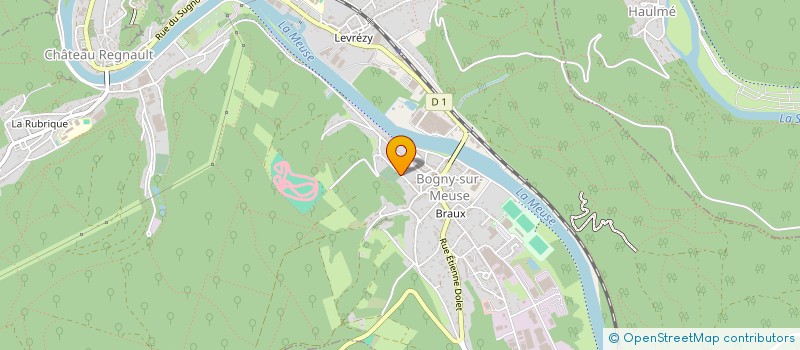 localisation de l'entreprise SVP  BOGNY-SUR-MEUSE