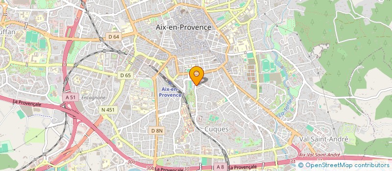 localisation de l'entreprise SVP AIX à AIX-EN-PROVENCE
