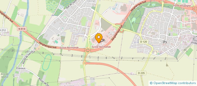 localisation de l'entreprise SVP BIO  FLEURY-SUR-ORNE