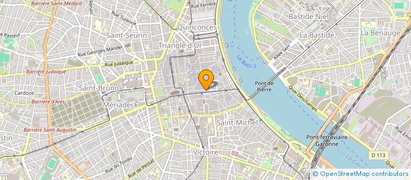 localisation de l'entreprise SVP CORP  BORDEAUX