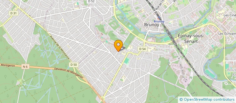 localisation de l'entreprise SVP MAINTENANCE  BRUNOY