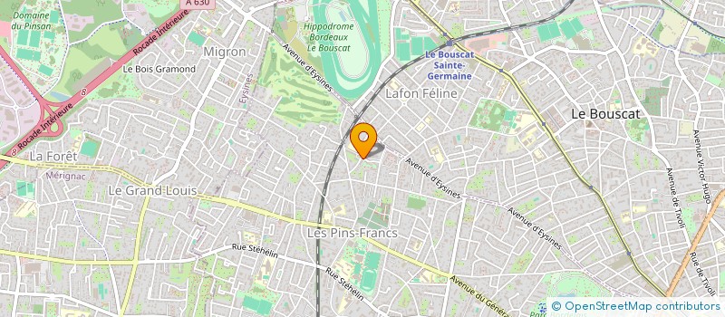 localisation de l'entreprise SVPC  BORDEAUX