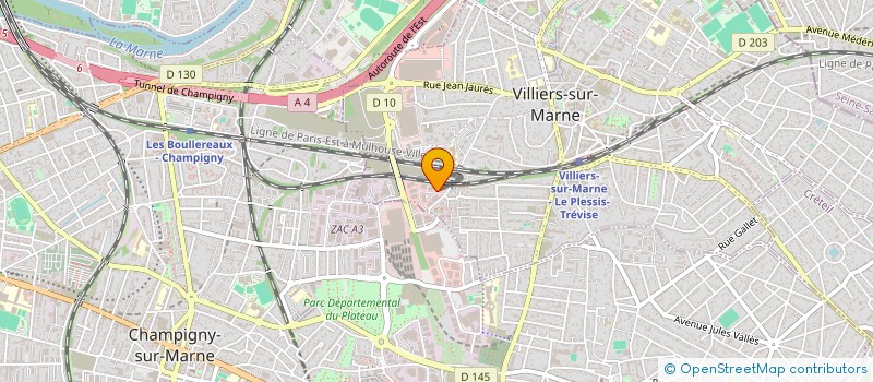 localisation de l'entreprise SVPC94 à VILLIERS-SUR-MARNE
