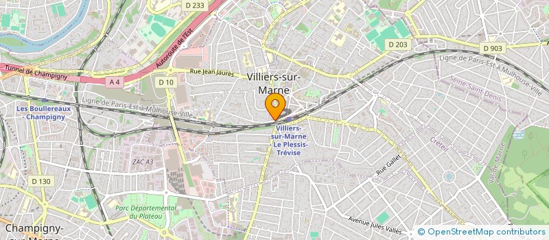 localisation de l'entreprise SVPDM à VILLIERS-SUR-MARNE