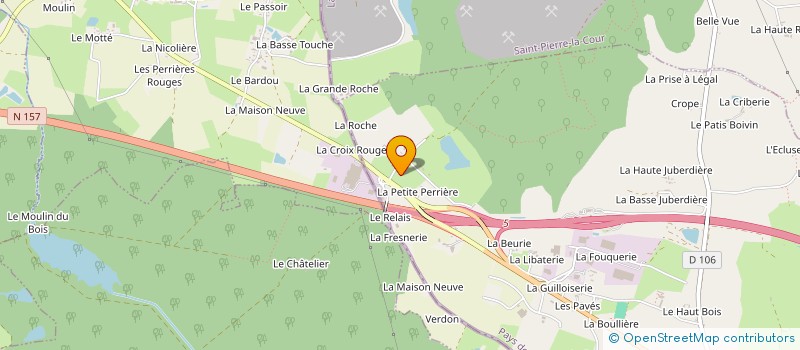 localisation de l'entreprise SVPR IMMO  LA GRAVELLE