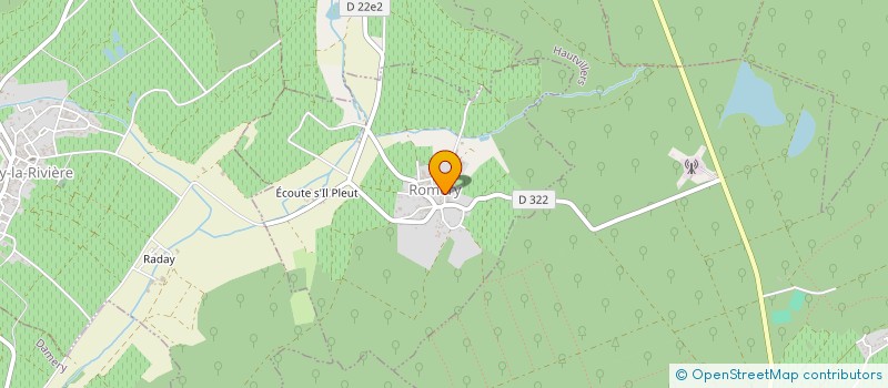 localisation de l'entreprise SVR à ROMERY