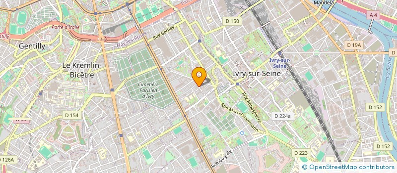 localisation de l'entreprise SVR AUTOMOBILE  CRETEIL