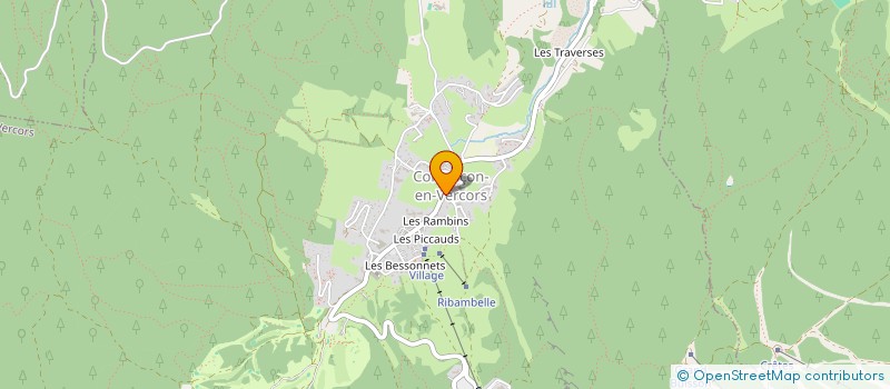 localisation de l'entreprise SVR CONSEILS  CORRENCON-EN-VERCORS