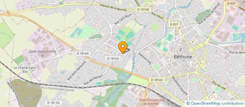 localisation de l'entreprise SVR RENOV à ANNEZIN