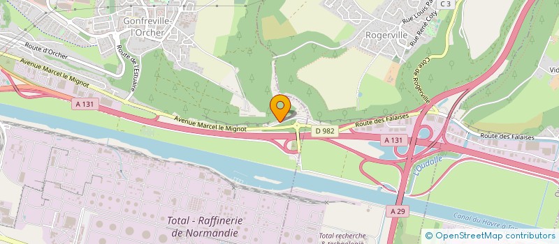 localisation de l'entreprise SVRH  GONFREVILLE-L'ORCHER