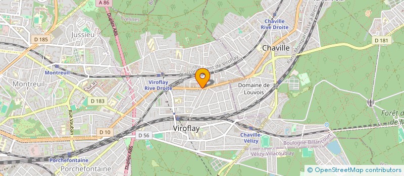 localisation de l'entreprise SVRV  VIROFLAY