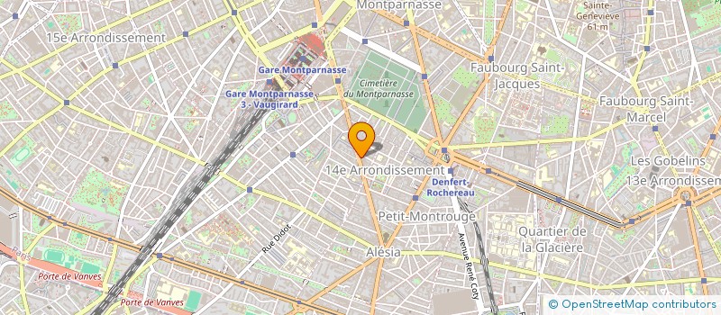 localisation de l'entreprise SVS à PARIS
