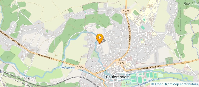 localisation de l'entreprise SVS à COULOMMIERS