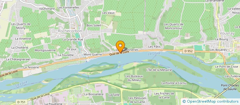 localisation de l'entreprise SVS  ROCHECORBON