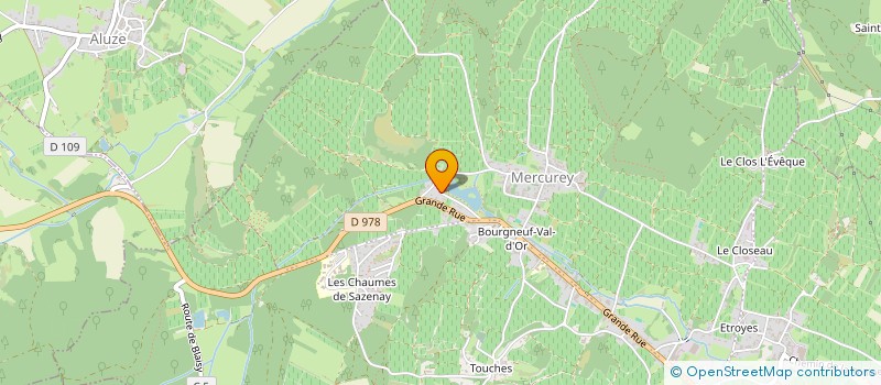localisation de l'entreprise SVS  MERCUREY
