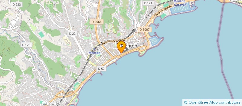 localisation de l'entreprise SVS à MENTON