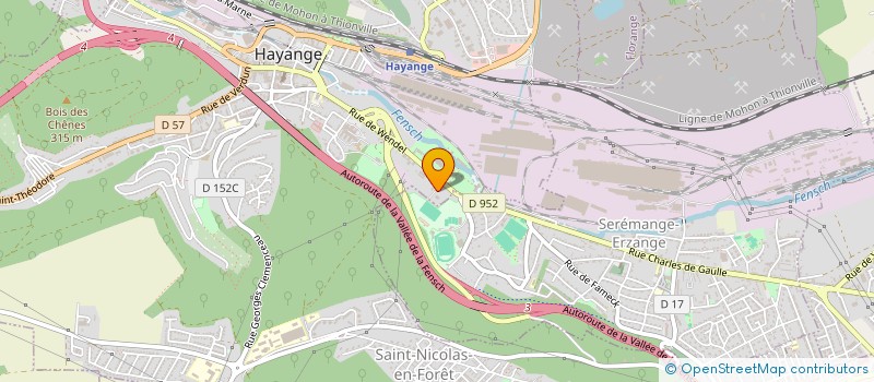 localisation de l'entreprise SVS COMMUNICATION à HAYANGE